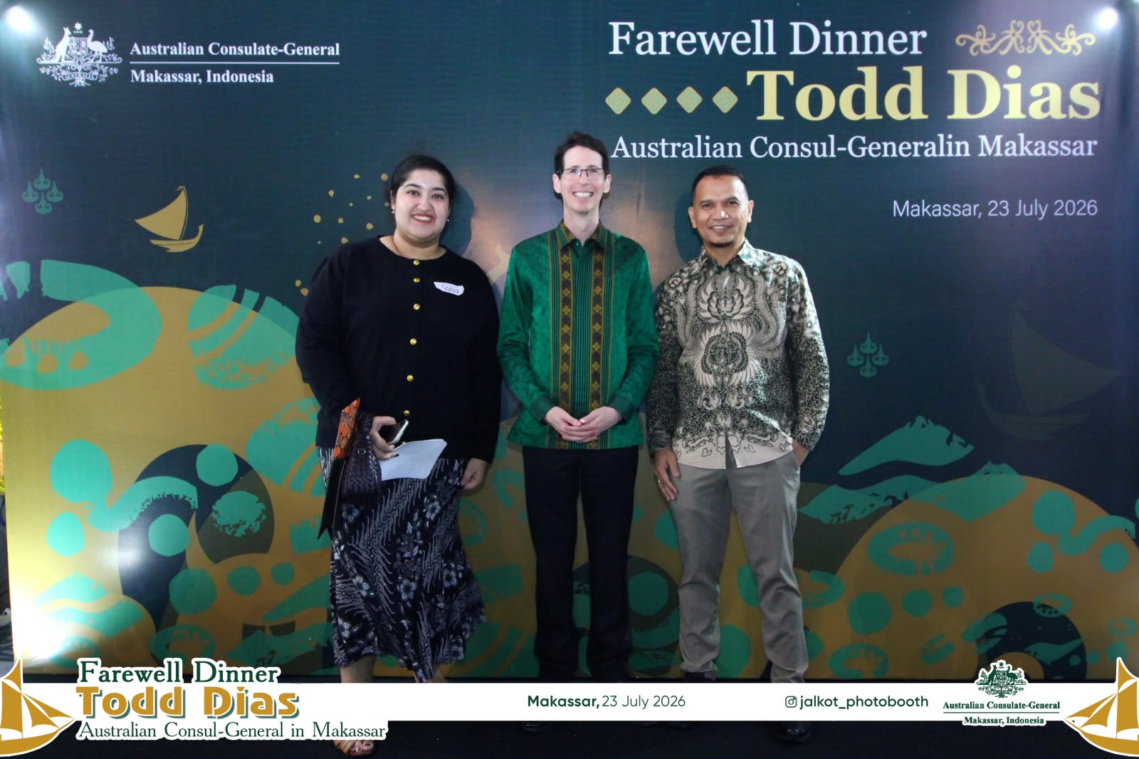 Lepas Konjen Australia di Makassar, Direktur Networking dan Partenership Dampak Besar Bagi ITB Nobel Indonesia